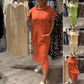 🔥Factory Direct Sales🔥Women’s Solid Short-Sleeve Hooded Long Dress