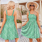 💐LAST DAY Free Shipping⚡50K+ SOLD!💃Women's Summer Dresses Casual Square Neck Floral Sundress With Pockets