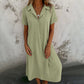Women’s Solid Color Short-Sleeve Dress