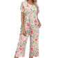 🎉Hot Sale 49% OFF⏳Women's Printed Top & Pants Sleepwear Set