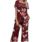 🎉Hot Sale 49% OFF⏳Women's Printed Top & Pants Sleepwear Set