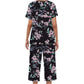🎉Hot Sale 49% OFF⏳Women's Printed Top & Pants Sleepwear Set