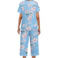 🎉Hot Sale 49% OFF⏳Women's Printed Top & Pants Sleepwear Set