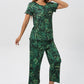 🎉Hot Sale 49% OFF⏳Women's Printed Top & Pants Sleepwear Set