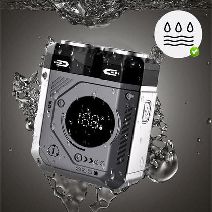 ⏰Limited-time offer 49% OFF🔥2025 New 💥 Men's Portable Dual-Blade Washable Shaver