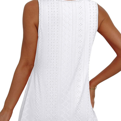 ⏰Hot Sale 48%!🚀Buy 2 get 5% off🎁Women’s Casual V-Neck Floral Ruffles Sleeveless Top