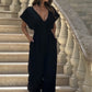 ⏳Time-limited Special⏰V-Neck & Wide-Legged Jumpsuit for Women