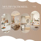 Acrylic Pull-Out Storage Organizer: Multi-Compartment & Practical
