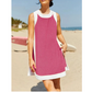 📢📢60%  OFF !! ⏰Women's Casual Color Block Sleeveless Tops Matching Shorts