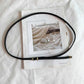 Women’s PU Leather Braided Waist Belt with Alloy Buckle