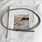 Women’s PU Leather Braided Waist Belt with Alloy Buckle