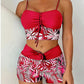 🎁Women’s Printed Two-Piece Swimsuit🌙 Free £15 Moon & Star Necklace with order!
