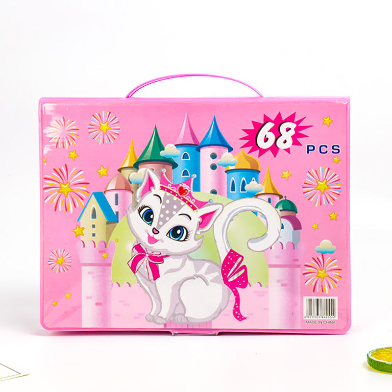 🎨 50% OFF HOT PROMOTION! ✨ Deluxe 6-in-1 Art Creativity Set - Includes Drawing Tools & 12 Colors for Kids' Creative Development 🧑‍🎨🌟