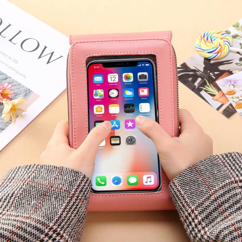✨️2026 SPECIAL OFFER - 60% OFF👜 📱Women's Touch Screen Messenger Bag – Smart Phone Charging, Anti-Theft & Water-Resistant