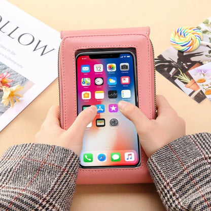 ✨️2026 SPECIAL OFFER - 60% OFF👜 📱Women's Touch Screen Messenger Bag – Smart Phone Charging, Anti-Theft & Water-Resistant