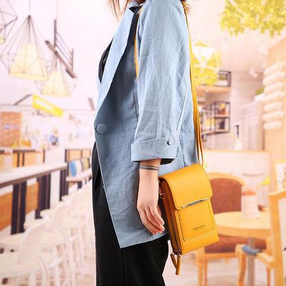 ✨️2026 SPECIAL OFFER - 60% OFF👜 📱Women's Touch Screen Messenger Bag – Smart Phone Charging, Anti-Theft & Water-Resistant