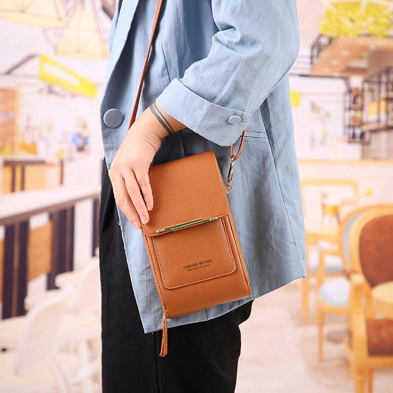 ✨️2026 SPECIAL OFFER - 60% OFF👜 📱Women's Touch Screen Messenger Bag – Smart Phone Charging, Anti-Theft & Water-Resistant
