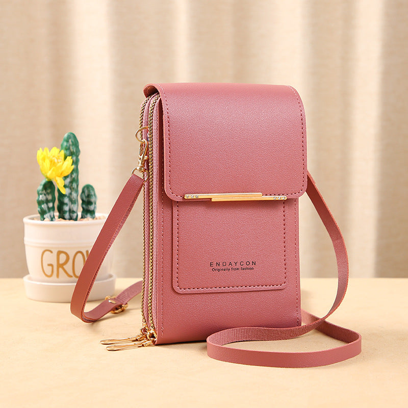 ✨️2026 SPECIAL OFFER - 60% OFF👜 📱Women's Touch Screen Messenger Bag – Smart Phone Charging, Anti-Theft & Water-Resistant