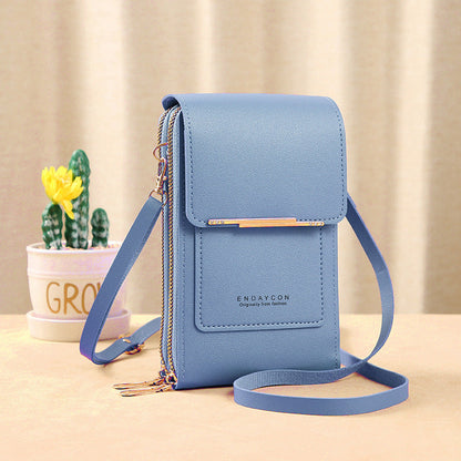 ✨️2026 SPECIAL OFFER - 60% OFF👜 📱Women's Touch Screen Messenger Bag – Smart Phone Charging, Anti-Theft & Water-Resistant