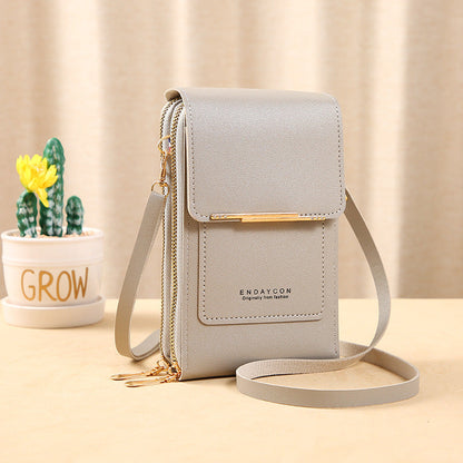 ✨️2026 SPECIAL OFFER - 60% OFF👜 📱Women's Touch Screen Messenger Bag – Smart Phone Charging, Anti-Theft & Water-Resistant