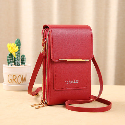 ✨️2026 SPECIAL OFFER - 60% OFF👜 📱Women's Touch Screen Messenger Bag – Smart Phone Charging, Anti-Theft & Water-Resistant