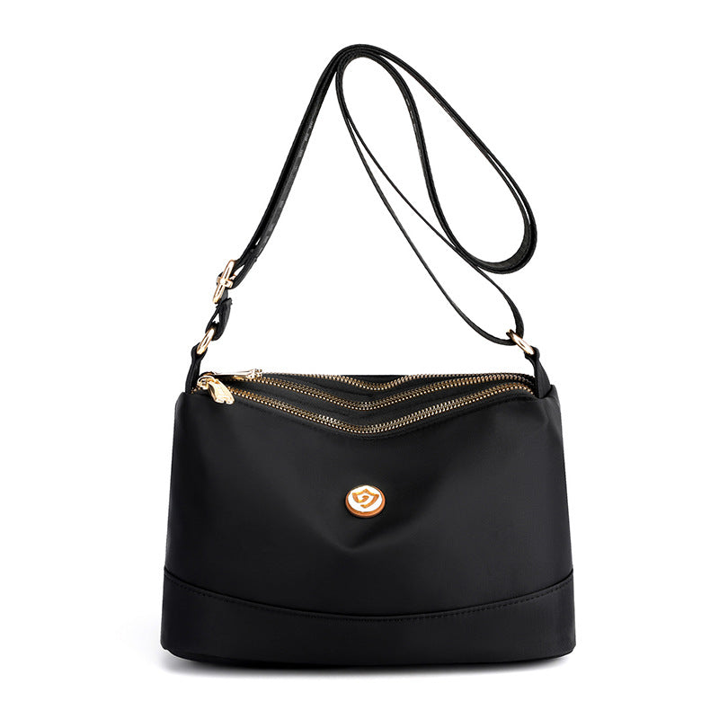 Minimalist Large-Capacity Nylon Shoulder And Crossbody Bag