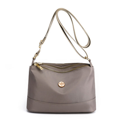 Minimalist Large-Capacity Nylon Shoulder And Crossbody Bag