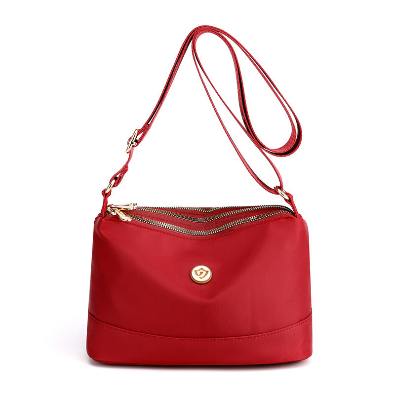 Minimalist Large-Capacity Nylon Shoulder And Crossbody Bag