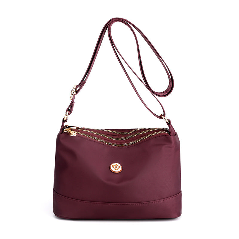 Minimalist Large-Capacity Nylon Shoulder And Crossbody Bag