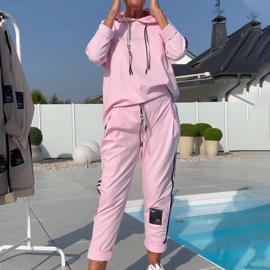 🎁 Hot Sale 45% OFF 🔥Women’s Hoodie & Jogger Pants 2-Piece Casual Set
