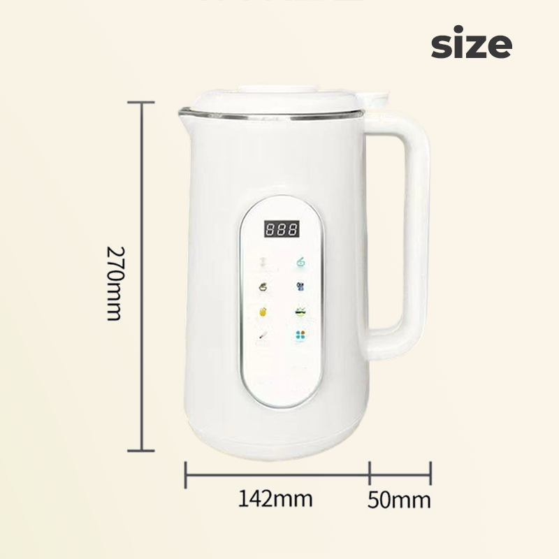 🔥 LAST CHANCE! 50% OFF 🔥 Multifunctional Nut Milk Maker – Make Almond, Oat & Soy Milk in Minutes! 🌰🥛