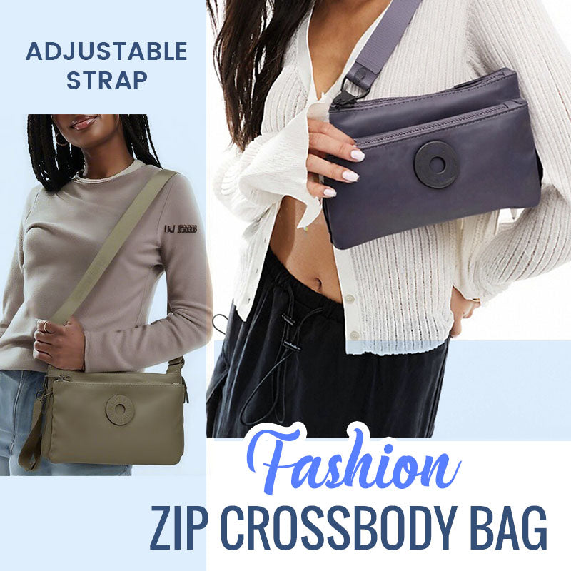 🔥Most Popular Items Among Women🔥Fashion Zip Crossbody Bag👝