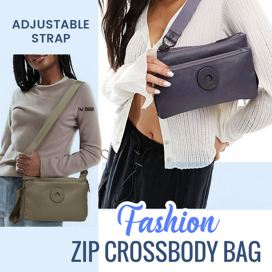 🔥Most Popular Items Among Women🔥Fashion Zip Crossbody Bag👝