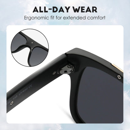 Trendy Square Frame Sunglasses (50% OFF)