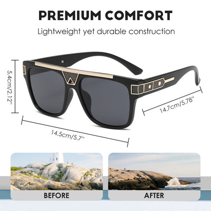 Trendy Square Frame Sunglasses (50% OFF)