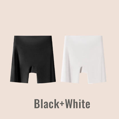🏆 High-waisted women's silk satin underwear with tummy control and hip-lifting effect 👑🌿
