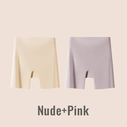 🏆 High-waisted women's silk satin underwear with tummy control and hip-lifting effect 👑🌿