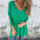 ✨New Arrival✨💕Women's Long Sleeve Tunic Top with Side Slits