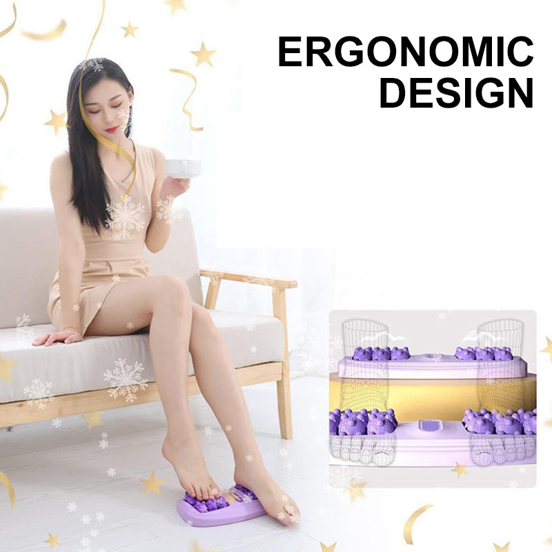 Portable Dual Foot Massage Roller