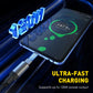 120W 3-in-1 Fast Charging Cable with Digital Display