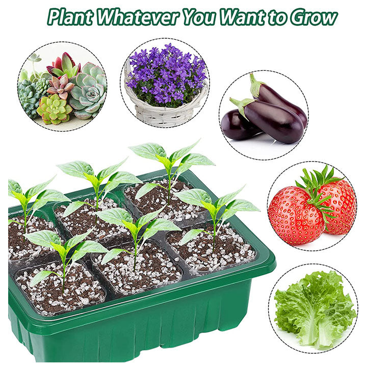 Adjustable Humidity Seed Starter Trays