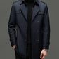 Free Shipping🚀Men's Medium-Length Trench Coat with Detachable Inner