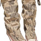 💗LAST DAY PROMOTION -66%OFF💗Women's Retro Flat Slouch Mid-Calf Canvas Boots