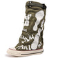 💗LAST DAY PROMOTION -66%OFF💗Women's Retro Flat Slouch Mid-Calf Canvas Boots