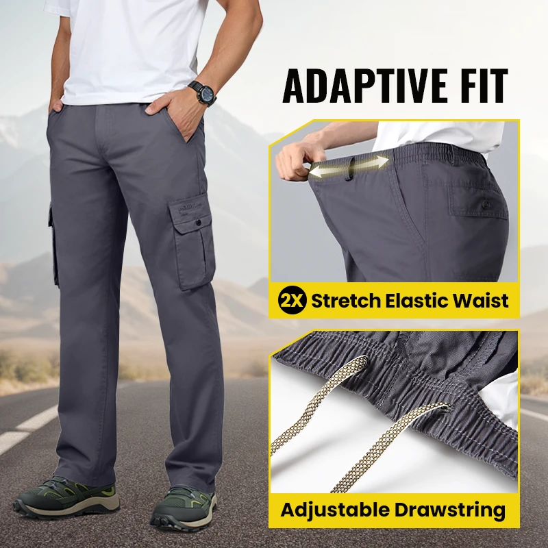 ๐ฅ๐ Men's Multi-Color Durable Pants๐ฅพโโMulti-pocket relaxed fit, designe ...