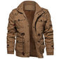 ⏰Limited Time Sale 47% OFF🔥Men's Winter Drawstring Cotton Military Driver Jacket - Comfort and Style Combined