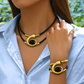 📿 50% OFF NOW! ✨ Vintage Boho Necklace & Bracelet Set - Handcrafted Details with Adjustable Fit, Perfect Bohemian Accents 👒📦