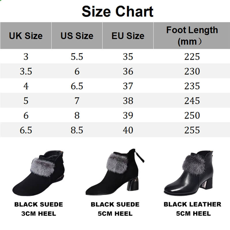 [perfect gift]Winter Women's Elegant Chunky Furry Ankle