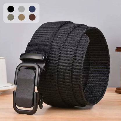 🛡️ 50% OFF NOW! 🔥 Men's Tactical Nylon Belt - Heavy-Duty Buckle & Adjustable Fit, Ideal for Outdoor/Work/Daily Use ⚙️📦