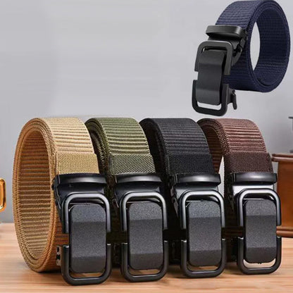 🛡️ 50% OFF NOW! 🔥 Men's Tactical Nylon Belt - Heavy-Duty Buckle & Adjustable Fit, Ideal for Outdoor/Work/Daily Use ⚙️📦